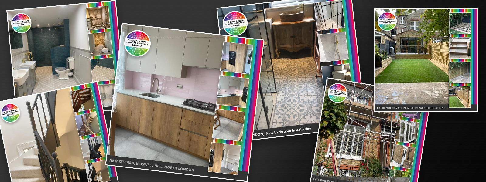 BColour Chart Decorating and Renovations In North London