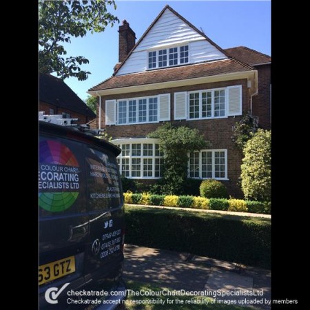 Exterior decorating & painting services in North London
