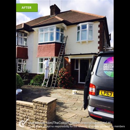Exterior decorating & painting services in North London