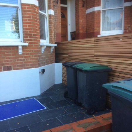 External painting and new fence installed at property in Alexandra Park Rd, N22