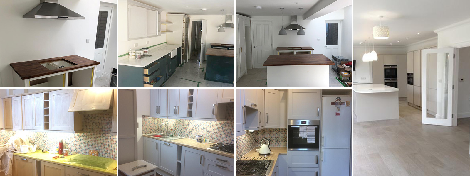Kitchen Installations & Decorating In North London - Colour Chart Decorating